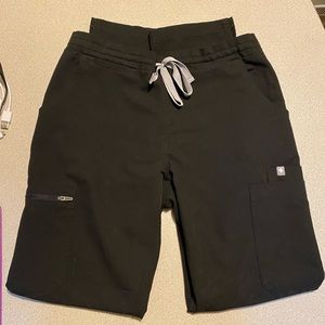 XS Figs - Black Yola Skinny Scrub Pants